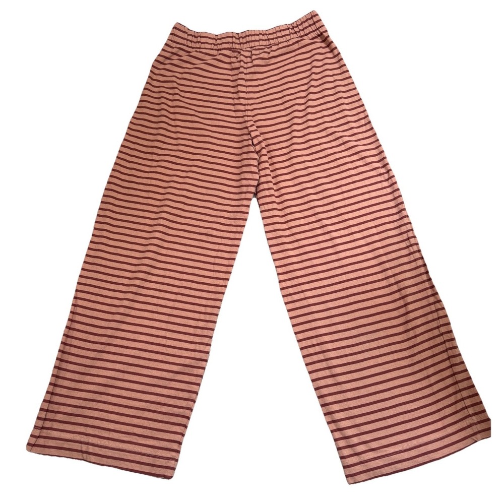 Free People Free-Est Sailor Tube Top Set Women M Burnt Henna Stripe Resort Beach - Picture 7 of 16